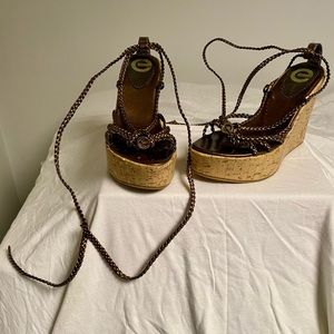 Red by Marc Ecko Wedges